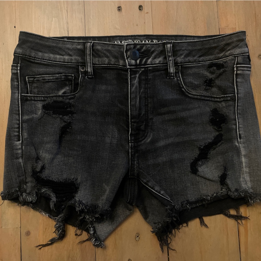 AEO DENIM X MIDI SHORT